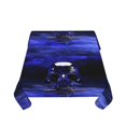 thumbnail image 5 of Wukai Steel Skull Waterproof Tablecloth for Kitchen Dining, Fits Square Tables for 2-4 Seats -54"x54", 5 of 7