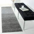 thumbnail image 2 of SAFAVIEH Retro Cletus Solid Runner Rug, Grey/Ivory, 2'2" x 8', 2 of 8