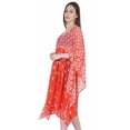 thumbnail image 2 of Moomaya Printed Kaftan For Womens Short Loose Kimono Beach Evening Loungewear Dress, 2 of 7