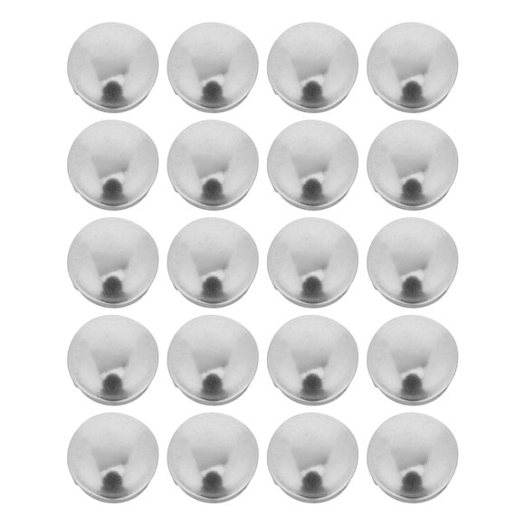 FOMIYES 20Ud Tapones Para De Acero Inoxidable Con Instalación Fácil Y Resistencia A Corrosión Plata