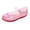 Girls' sandals # Pink, variant on Samdudou Kids Shoes Girls Jelly Flats Toddler Mary Jane Closed Toe Princess Sparkly Footwear Cute Bowknot Accent Slip-On Summer Party Holiday Dressy Outing Style Selection