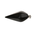 thumbnail image 1 of Yinanstore Natural Gemstones Hexagonal Pointed Pendant Black Agate, 1 of 8