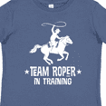 thumbnail image 4 of Inktastic Team Roper in Training Cowboy Boys Toddler T-Shirt, 4 of 5