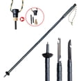 thumbnail image 2 of Clianle Postes Multifuncionales Plegables de Aleación de Aluminio para Senderismo y Trekking Al Aire Libre, Adecuados para Senderismo, Alpinismo y Caminatas, 2 of 15