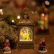 thumbnail image 5 of Farolillos navideños decorativos, luz nocturna, faroles navideños, lámpara de escritorio, farol de agua iluminado, decoración del hogar, farolillos, suministros para fiestas navideñas, 50 ml, 5 of 5