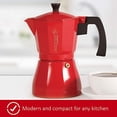 thumbnail image 4 of Holstein Housewares Rouge 6cup Aluminium Expresso Maker, 4 of 6