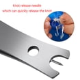 thumbnail image 3 of URTERYSER Fishing Scissors Sea Wire Line Cutter Clip Stainless Steel Nipper Fishing Tackle Tool Fishing Accessories Silver 1, 3 of 8