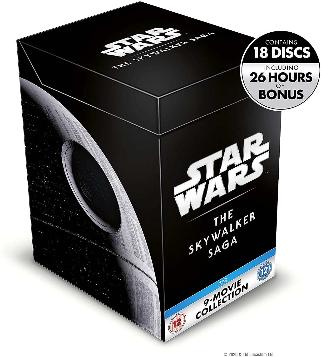 The　Wars:　Saga　Collection　Box　Movie　[Blu-Ray　Skywalker　Star　Set]
