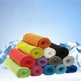 thumbnail image 6 of Spdoo Solid Print Polyester Towels & Washcloths, Gray, 6 of 6