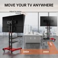 thumbnail image 6 of Fanco Universal Swivel TV Stand for 32-80 Inch TVs, Height Adjustable Table Top TV Stand Mount with Tilt, 6 of 12