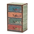 thumbnail image 2 of Baxton Studio Amandine Multicolor 4-Drawer Accent Cabinet Vintage Rustic French Style, 2 of 8