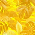 thumbnail image 6 of PIKWEEK Waterproof Round Tablecloth with Palm Leaves Design White, 6 of 8