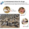 thumbnail image 4 of Seal Flock Jigsaw Puzzle 500 Pieces Wooden Jigsaw Puzzles for Adults, Fun Challenging Brain Exercise Family Game Creative Gift for Friends Parents Grandparents, 4 of 7