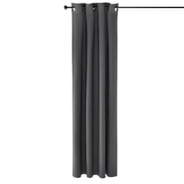 Furinno Collins Blackout Curtain 52X84 In. 2 Panels, Dark Grey