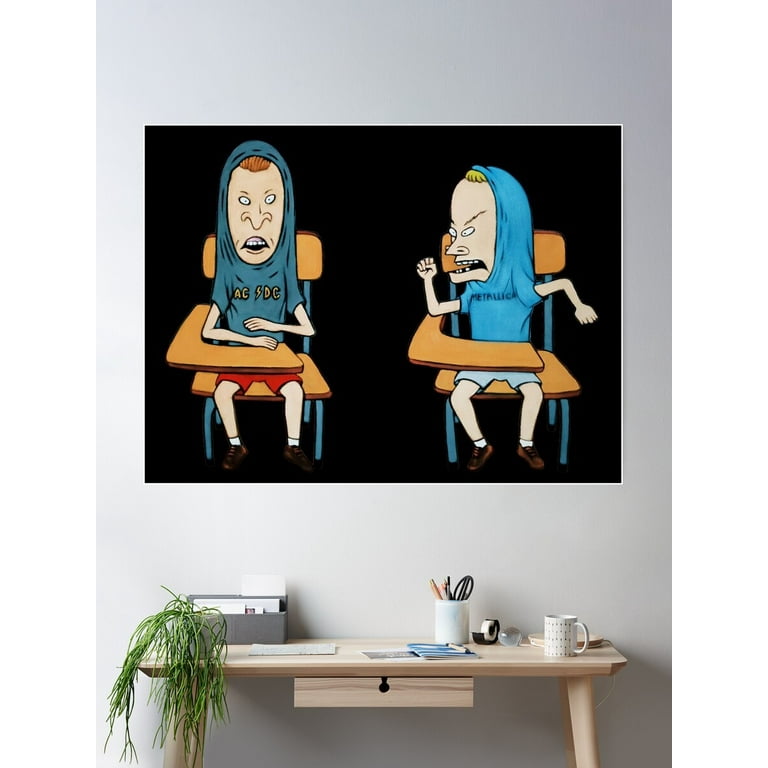 Beavis and Butt-Head コーンホリオ ポスター 額装 Beavis And Butt-Head As The Great Cornholio Poster Wall Art