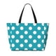 thumbnail image 2 of Easygdp Sky Blue And White Polka Dot Bolsa de Viaje de Playa de Gran Capacidad, Bolsa Tote Perfecta para la Playa, Escapadas de Fin de Semana y Viajes, 2 of 7