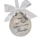 thumbnail image 3 of Inteprter Bola de plumas Ángel en adorno conmemorativo signo decoraciones conmemorativas para papá mamá decoración familiar bola Navidad decoración Decoración del hogar abuelo Inteprter HA003103-09, 3 of 6