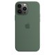 thumbnail image 1 of Funda de silicona para iPhone 13 Pro Max con MagSafe, unisex y duradera, de 6.7 pulgadas, color eucalipto., 1 of 8