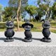thumbnail image 2 of Búho Adornos De Halloween Jardín Búho Resina Artesanía Animal Decoraciones Para Estantería Oficina Balcón Eigraketly HA042857-02, 2 of 6