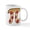 White, variant on CafePress - Pizza Pi - 11 oz Ceramic Mug - Novelty Coffee Tea Cup