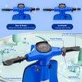 thumbnail image 3 of Accreate 24V Kids Motorcycle for Big Kids, 14MPH Max Speed, 350W Motor, High-Torque for 8-12 Y, Blue, 3 of 7
