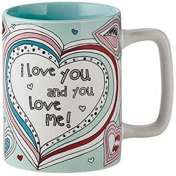 Heartfelt Love Mug: A Sentimental 14-Ounce Gift for Your Special Someone