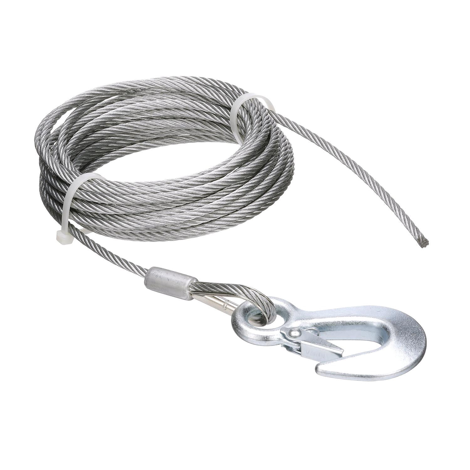 Seachoice Galvanized Aircraft Cable Resists Corrosion Winch Cable, 2.5 lb