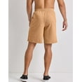 thumbnail image 3 of Hanes Shorts Mens French Terry Sweat Elastic Waist Tri-Blend Pockets 9 in Inseam, 3 of 6