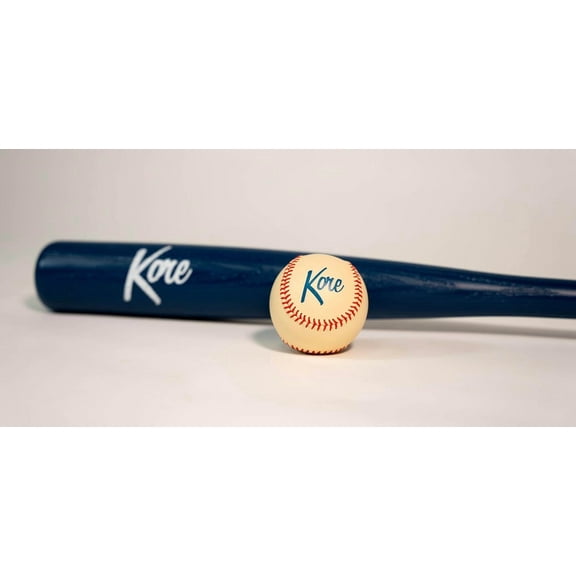 Kore Baseball Bat Kore Ball | Soft Baseball | Durable Plastic Bat | Great for Beach or Park Play