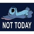thumbnail image 2 of Boy's Lilo & Stitch Not Today Graphic Tee Navy Blue Small, 2 of 4