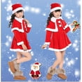 thumbnail image 2 of Disfraz de Papá Noel para niños y niñas, traje de fiesta de Navidad, 2 of 4