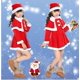 thumbnail image 2 of Disfraz de Papá Noel para niños y niñas, traje de fiesta de Navidad, 2 of 4