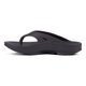 thumbnail image 2 of Sandalias Recuperación Oofos Chanclas Running Recovery negro 24 MX, 2 of 9
