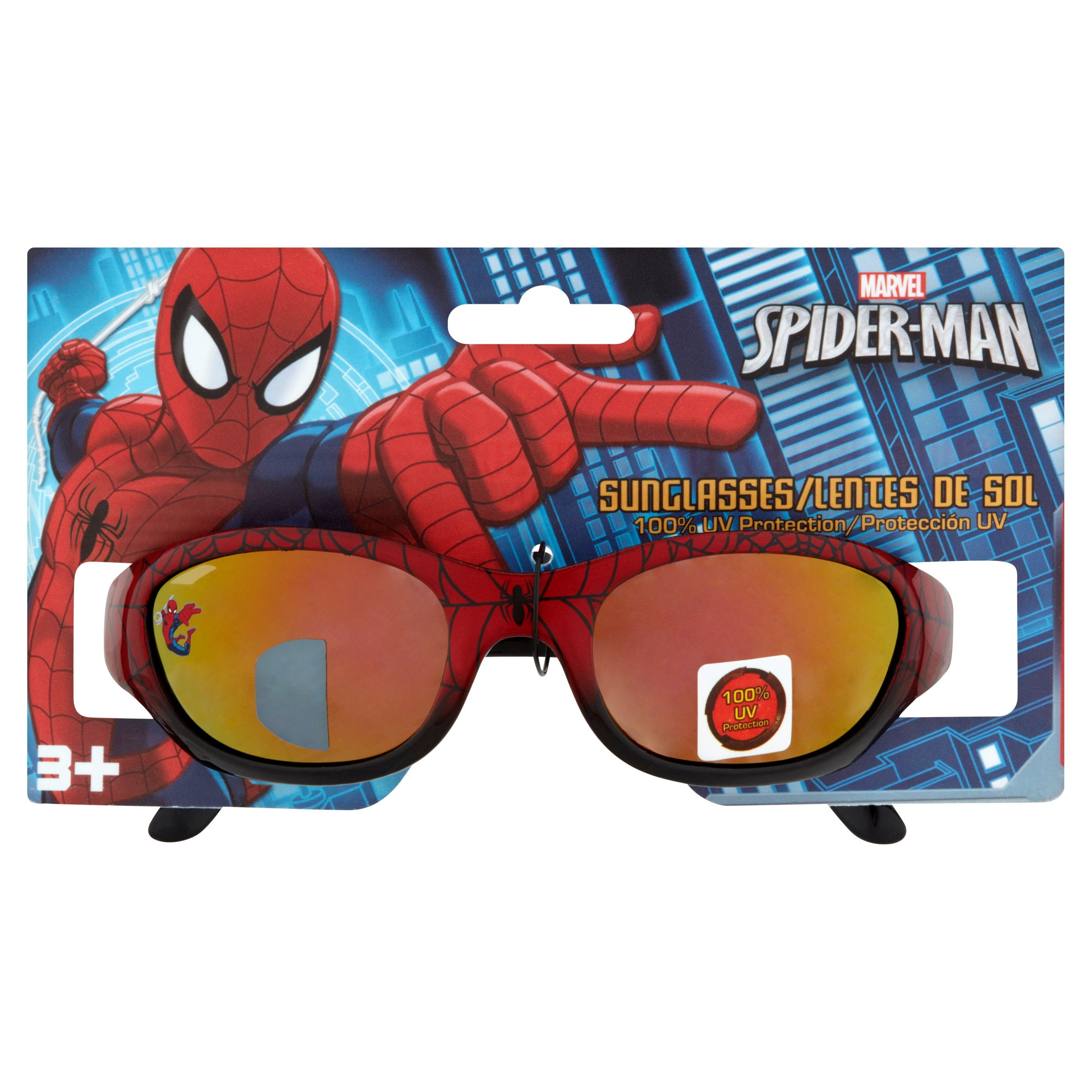 100% UV protection new marvel kids spiderman sunglasses 