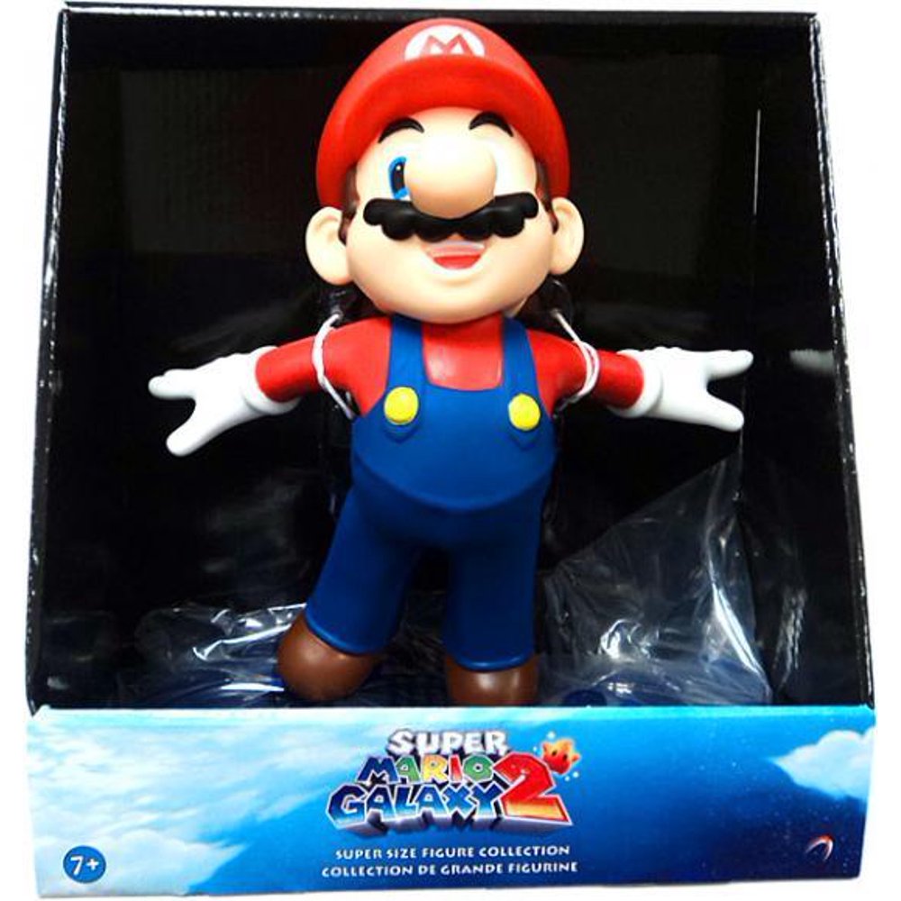 Super Mario Galaxy 2 Series 1 Mario 9" Vinyl Figure [Flying] Walmart