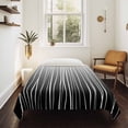 thumbnail image 4 of Black White Tapestry for Bedroom Wall Hanging Tapestry, Ombre Gradient Striped Minimalist Texture Ceiling Backdrop Tapestries Poster Blanket Wall Decor for Teens Room Living Room Dorm 51" x 59", 4 of 8