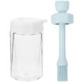 thumbnail image 1 of HINTRMENT Brosse pour Bouteille d'Huile avec Silicone pour Cuisine Bleu Foncé 1 Pcs Isolation Thermique, 1 of 7