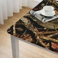 thumbnail image 5 of HAOXIT  Camoflauge Print Square Tablecloth , Spill Resistant Tablecloth 46*46, 5 of 8