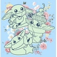 thumbnail image 2 of Men's Star Wars: The Mandalorian Spring Cute Grogu Sunday Surprise Graphic Tee Light Blue Large, 2 of 4