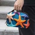 thumbnail image 2 of Starfish Digital Pouch with Oxford Fabric, Waterproof Electronic Organizer Travel Case, Cord and Cable Organizer, Canvas Storage Box Small, Hard Drive Bags Included - 5.9x9.44x3.14 in, 2 of 6