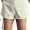 Beige, variant on Plus Size Shorts Casual Plain Track Beige 0XL (12)