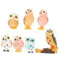thumbnail image 5 of Worgeous  7 Pcs Decoration Owl Ornaments for Tree Owl's Figure Office, 5 of 8