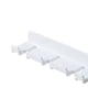 thumbnail image 3 of Colgador de enchufe sin perforaciones Soporte de baño para cepillos de dientes montado en la pared (blanco), 3 of 3