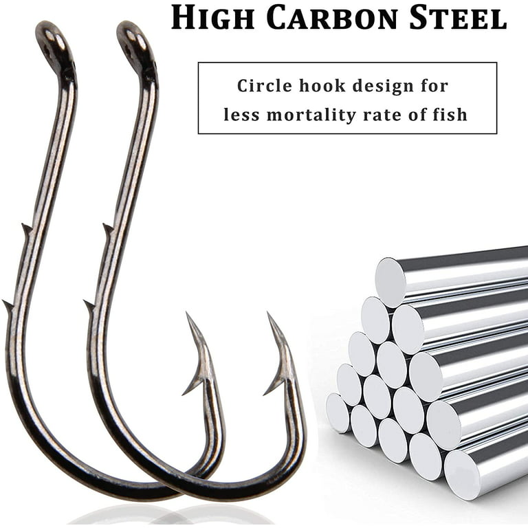 10-50pcs 60°Jig Hook 1#-8/0# High Carbon Steel Jighead Hook Ringed Eye  Single Worm Hook Fishhook No-offset Fishing Hooks - AliExpress