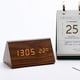 thumbnail image 5 of Despertador digital con pantalla de tiempo LED electrónica de madera, doble detección de temperatura y humedad, ideal para dormitorios, noche infantil. Zhivalor  OTTO-HJW-0205, 5 of 5