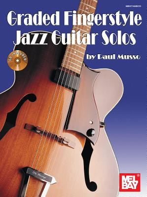 Pre-Owned Mel Bay Graded Fingerstyle Jazz Guitar Solos (Book & CD) (Paperback) 0786635274 9780786635276