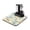 White-81, variant on Washable Rubber Multicolored Floral Dish Drying Mats for Kitchen Counter Home Large Coffee Bar Pad Accessories and Decor for Utensils Stemware 16''x18''
