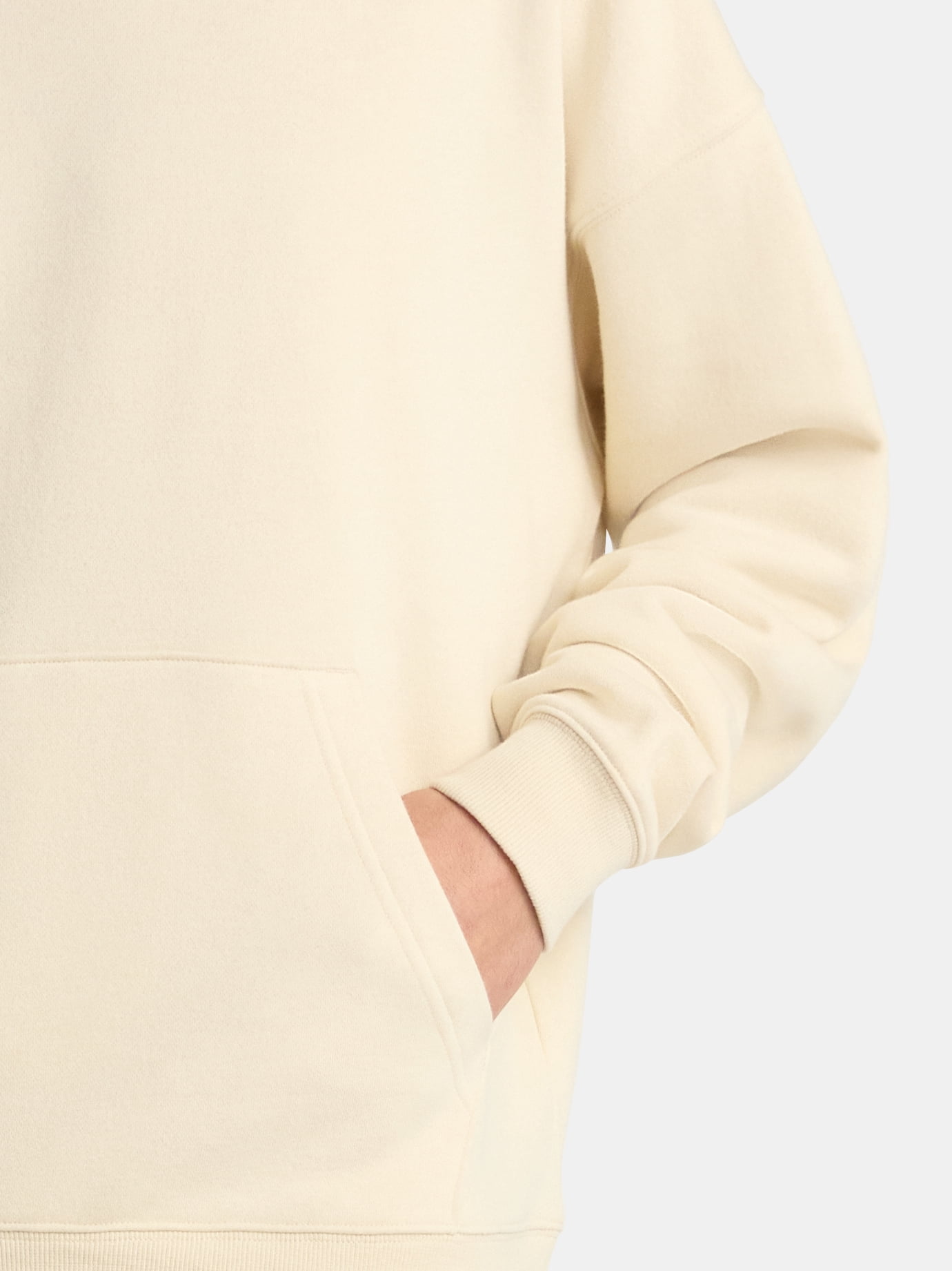 No Boundaries Oversized Hoodie with Long Sleeves, Men's XS-5XL
