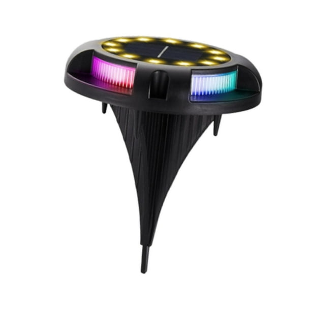 Luz solar para suelo Luz solar enterrada para de entrada, patio y sendero Cálido y colorido