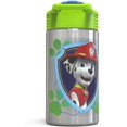 thumbnail image 3 of Zak Designs BPA-Free 15.5 oz Paw Patrol Stainless Steel Water Bottle with Flip-up Straw Spout, 3 of 5